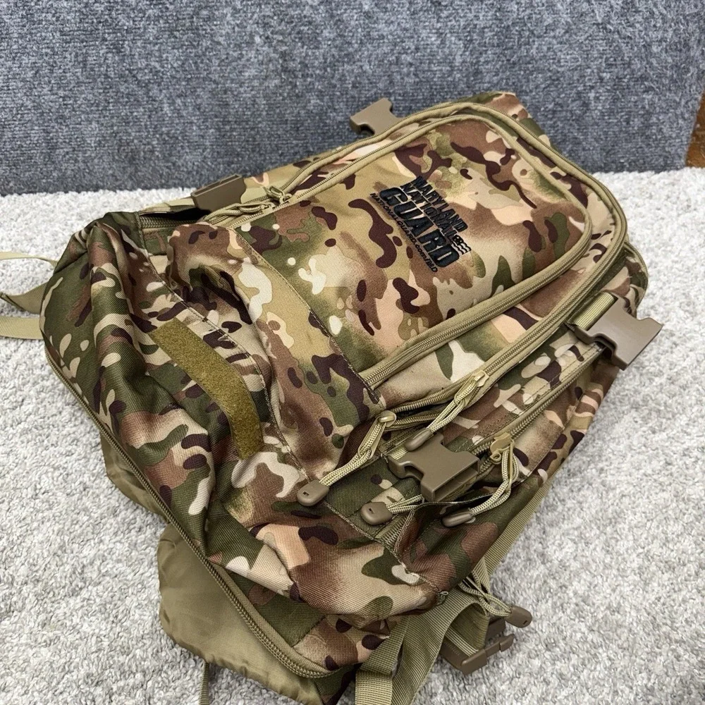 Sparta Gear‎ 3 Day Stretch Backpack Maryland National Guard bag Camo Tactical